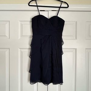 Navy Blue Cocktail Dress